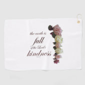 Psalm 33 golfhanddoek (Horizontaal)