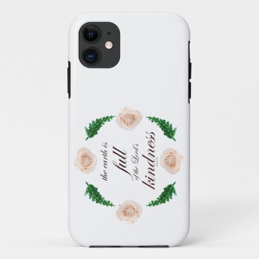 Psalm 33: Vriendelijkheid Case-Mate iPhone Case (Achterkant)