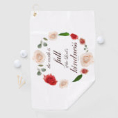 Psalm 33: Vriendelijkheid Golfhanddoek (Insitu)