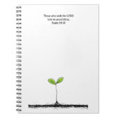 Psalm 34:10 Scripture Notebook | Writing Journal (Devant)