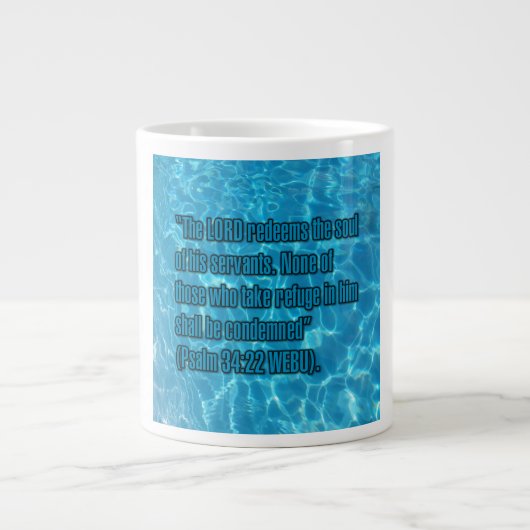 Psalm 34:22 WEBU Mug (Devant)