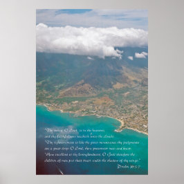 Psalm 36:5-7 Poster Scripture