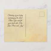 Psalm 36:7 Hoe waardevol is je onfaalbare liefde? Briefkaart (Achterkant)