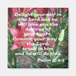 Psalm 37:4-5 magneet