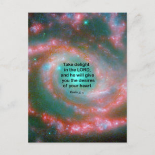 Psalm 37:4 briefkaart