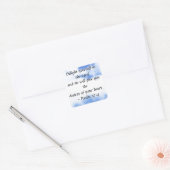 Psalm 37:4 vierkante sticker (Envelop)