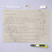 Psalm 37 Inspirerend papier voor de vervaardiging  (Craft)