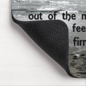 Psalm 40:2 Hij tilde me uit de slipput Muismat (Hoek)