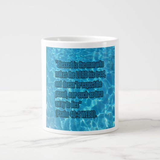 Psalm 40:4 WEBU Mug (Devant)