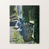 Psalm 42:1 en Deer Legpuzzel (Verticaal)