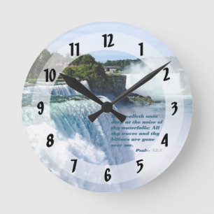 Psalm 42:7 ronde klok