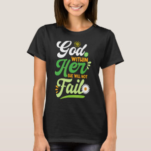 Psalm 465 Bijbel Verse trouwe Christelijke Believe T-shirt