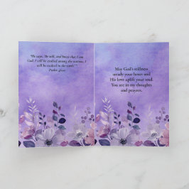 Psalm 46:10 Bible Verse Kaart