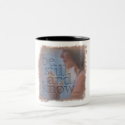 PSALM 46:10 - Coffee Mug (Centre)