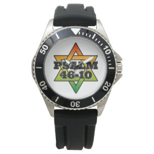 Psalm 46-10 - Crown Protector Watch Horloge