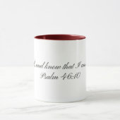 Psalm 46:10, Geschenkmok Mok (Midden)