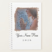 Psalm 46:10 - Personalized Day Planner (Devant)