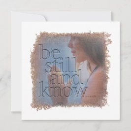 PSALM 46:10 - Personalized Notecard Notitiekaartje