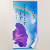 Psalm 46:10 strandlaken (Voorkant)