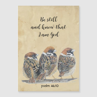Psalm 46:10 Wees stil en weet dat ik God ben Bijbe