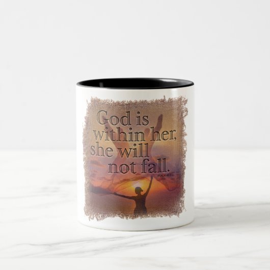 PSALM 46:5 - Coffee Mug (Centre)