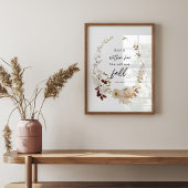 Psalm 46:5 Schriftposter – God Is Within Her Poster
