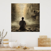 Psalm 46, gebed tegen vernietiging poster (Keuken)