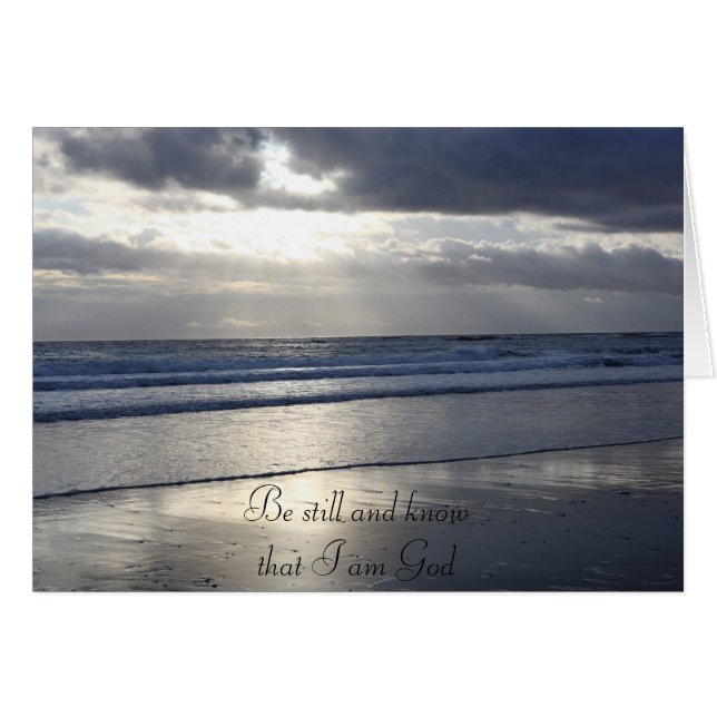 Psalm 46-kaart (Voorkant Horizontaal)