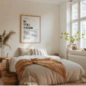 Psalm 46 Minimalistisch Christelijk Poster