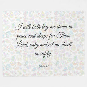 Psalm 4:8 deken