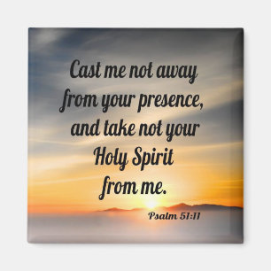Psalm 51:11 magneet