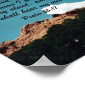 Psalm 55:17 poster (Hoek)