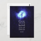 Psalm 55:22 briefkaart (Voorkant / Achterkant)