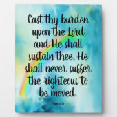 Psalm 55:22 fotoplaat (Voorkant)