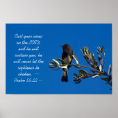 Psalm 55:22 poster (Voorkant)