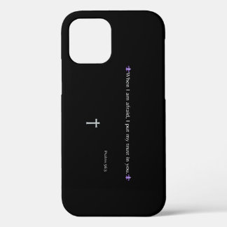 Psalm 56:3 Bijbelvers iPhone / iPad hoes 12 Hoesje