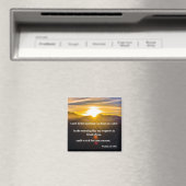 Psalm 5:3 Bijbel voor de ochtendvrede Magneet (Insitu (Vaatwasser))