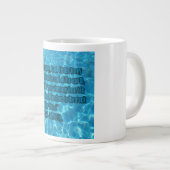Psalm 61:1-2 WEBU Mug Extra Grote Beker (Voorkant rechts)
