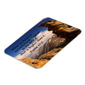 Psalm 61:2 Als mijn hart overweldigd is, leid me d Magneet (Linkerzijde)