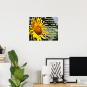 Psalm 62 - Vertrouwen in Gods Bescherming Poster (Thuiskantoor)