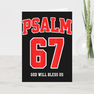 Psalm 67 God Zal Ons Zegenen Varsity Nummer 67  Kaart