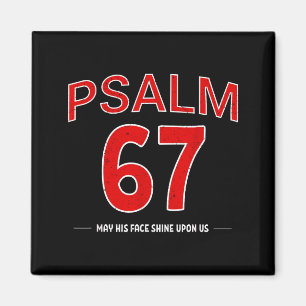 Psalm 67 Moge Zijn Aangezicht Over Ons Stralen Gel Magneet