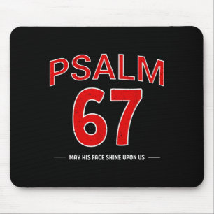 Psalm 67 Moge Zijn Aangezicht Over Ons Stralen Gel Muismat