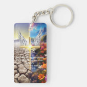 Psalm 68 sleutelhanger (achterkant)