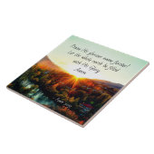 Psalm 72:19 Laat de aarde worden gearchiveerd met Tegeltje (Zijkant)