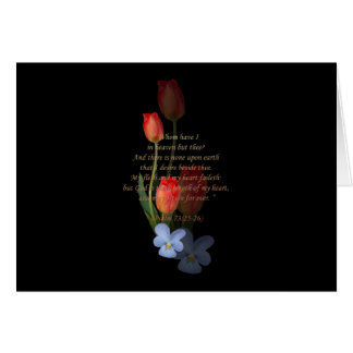 Psalm 73: 25-26 Tulpen