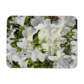 Psalm 8:1 O Heer, onze Heer, hoe majestueus is Magneet (Horizontaal)