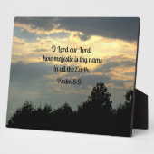 psalm 8:9 fotoplaat (Zijkant)