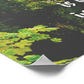 Psalm 8:9O Lord, Hoe Majestic is Jouw naam Poster (Hoek)