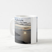 Psalm 8 Bijbel Verse Christelijk Koffiemok (Voorkant links)